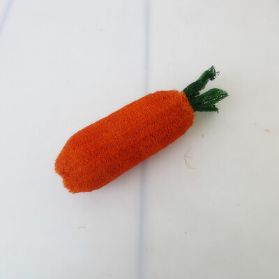 Big loofah Carrot Toy