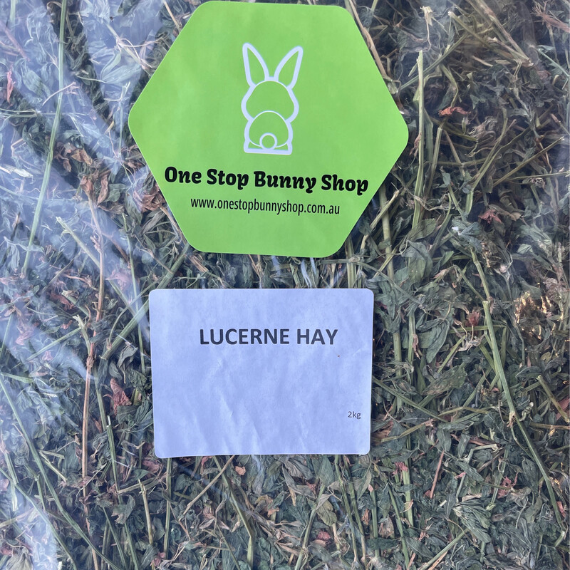 Prime Lucerne Hay horse quality 2kg Baby Rabbit and Guinea pig