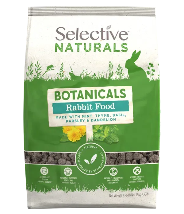 Science Selective Naturals Botanicals Rabbit Food 1.5kg
