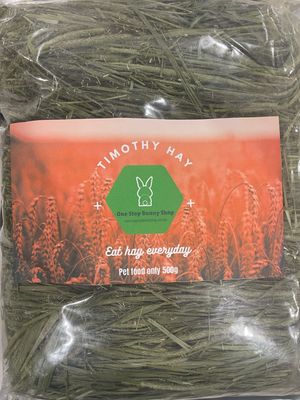 High Quality Timothy Hay 1kg (ETA Aug)