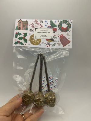 Banana Lollipops (3 Pcs)