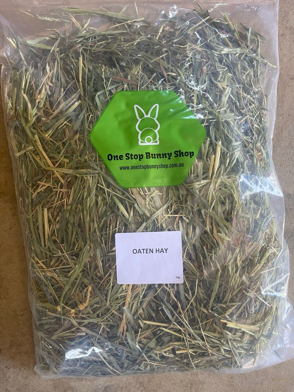 New Season Oaten Hay 2kg (less than 95% Green)