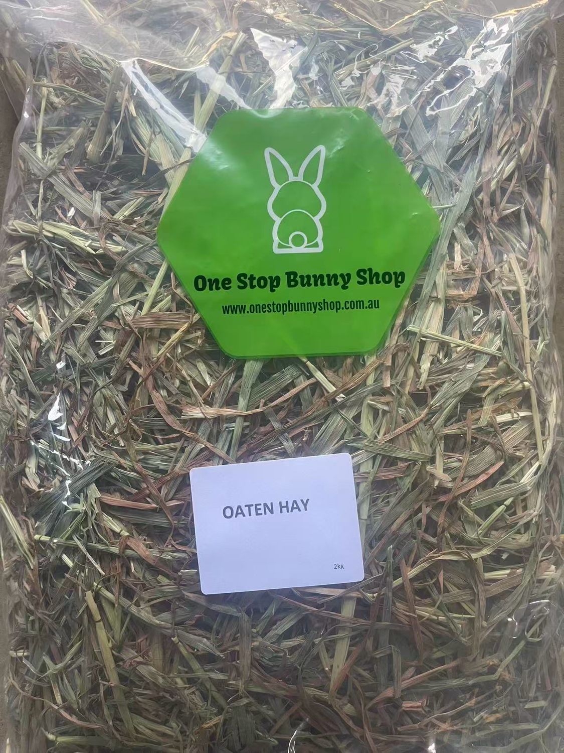 New Season Oaten Hay 2kg (less than 90% Green)