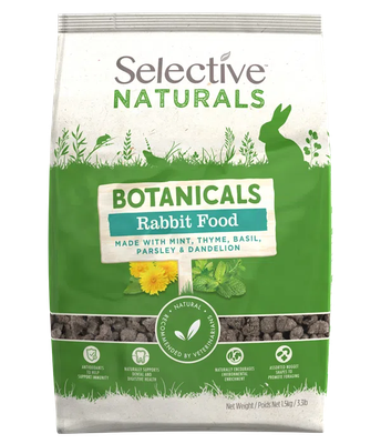 Science Selective Naturals Botanicals Rabbit Food 1.5kg