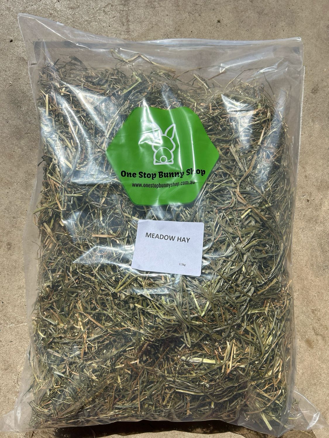 New Season Meadow Hay 1.5kg (less than 80% Green)