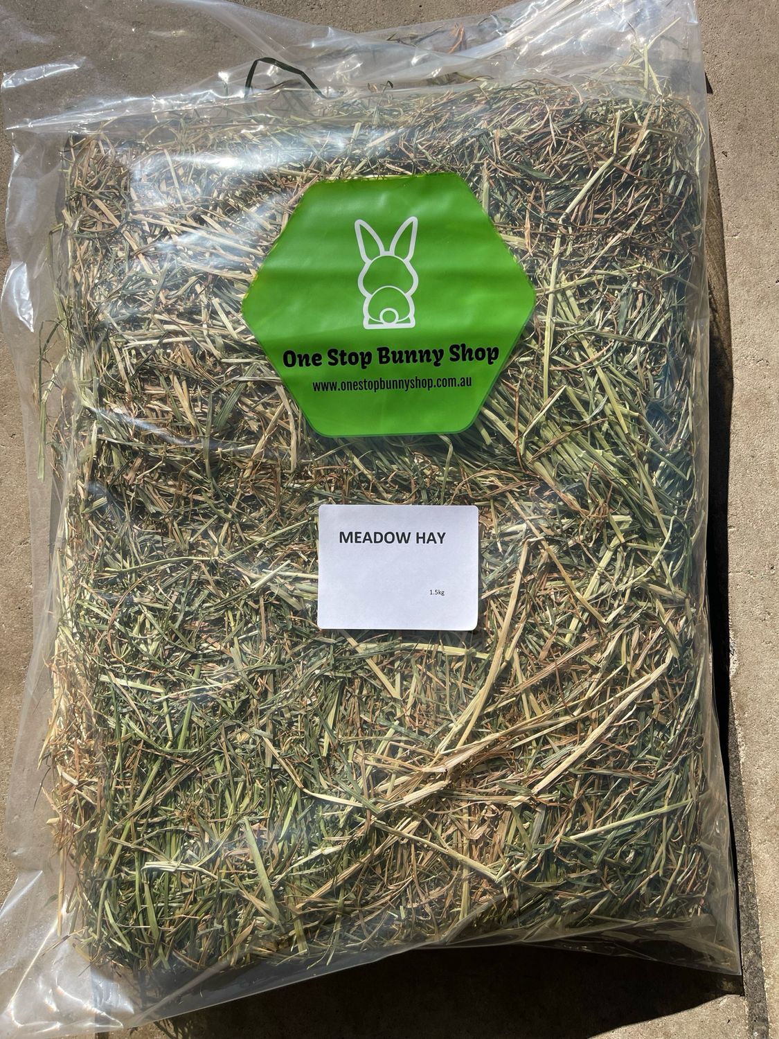 New Season Meadow Hay 1.5kg (less than 80% Green)