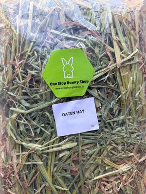 New harvest Oaten Hay 2kg (less than 90% Green)
