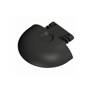 Tapa final para guia aero semi-circular (2 uds)