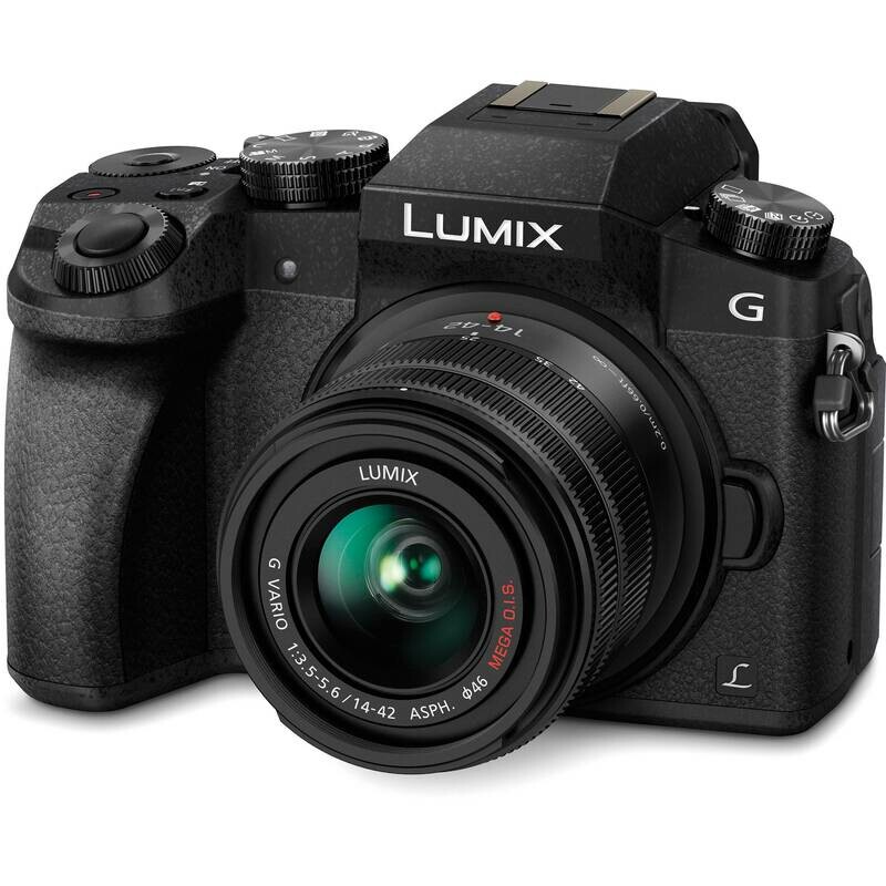 Panasonic Lumix DMC-G70 + AF 14-42mm OIS G - Vario Black
