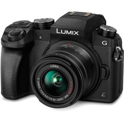 Panasonic Lumix DMC-G70 + AF 14-42mm OIS G - Vario Black