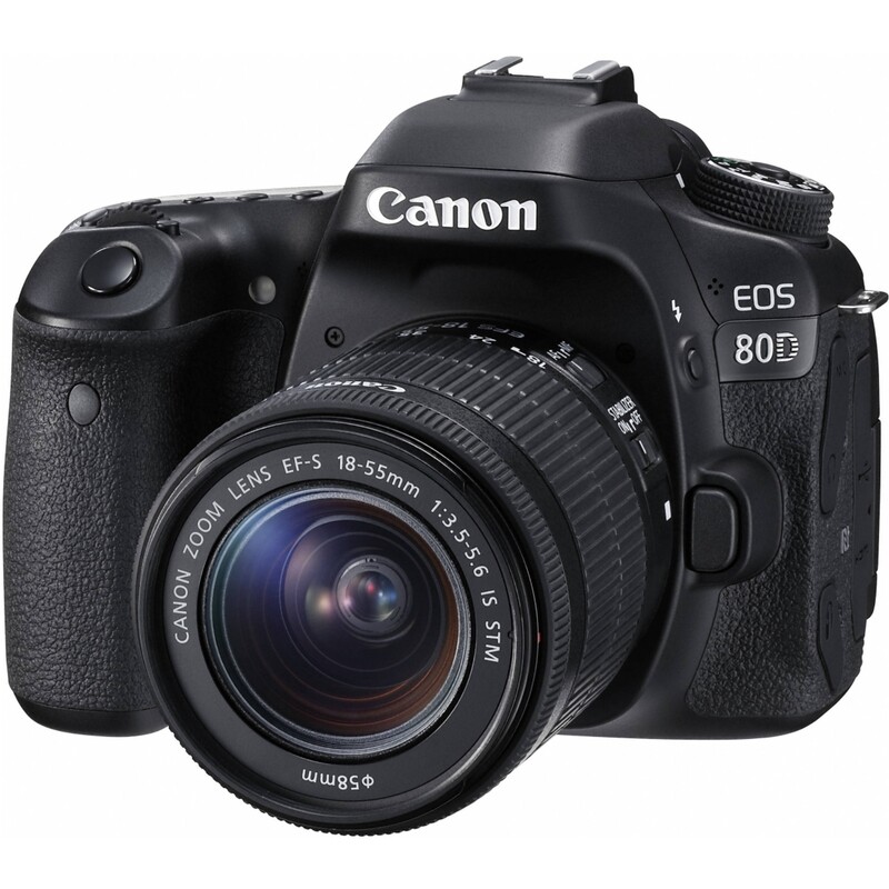 Canon 80D + Kit lente 18 - 55 STM IS
