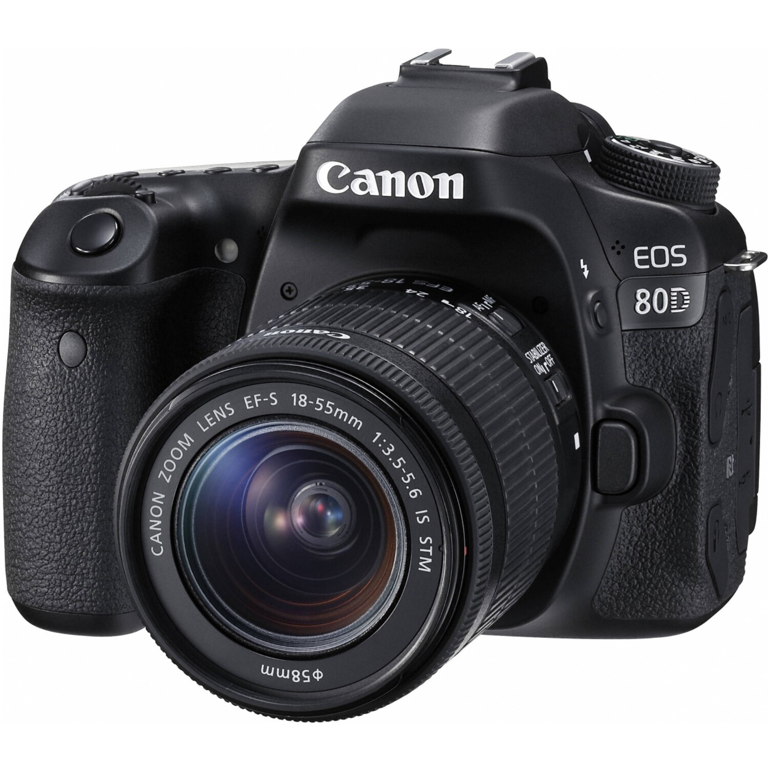 Canon 80D + Kit lente 18 - 55 STM IS