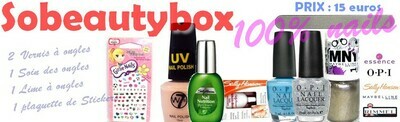 ABONNEMENT MAQUILLAGE - SO BEAUTY BOX - 100% NAILS