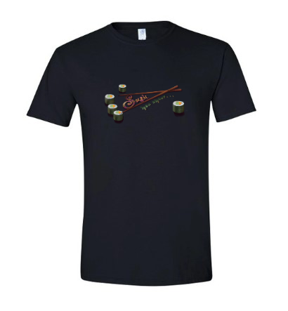 T-shirt # 16.1 : Sushi, mon amour...