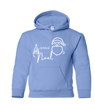1.- Chandail de Noël à capuchon pour enfant 3
