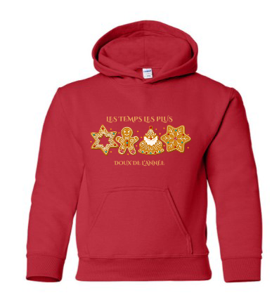 1.- Chandail de Noël à capuchon pour enfant 4