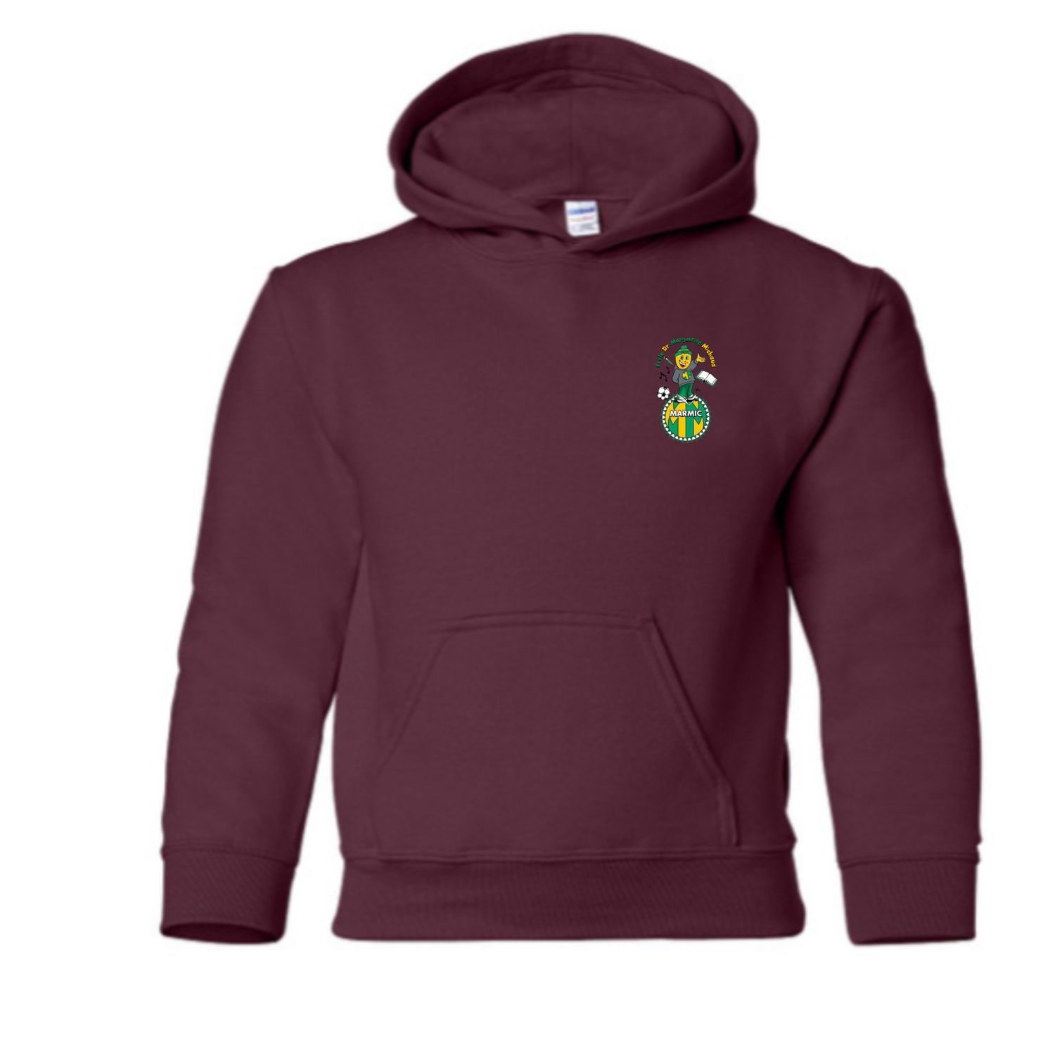 2.- Chandail à capuchon avec logo Marmic (enfant)