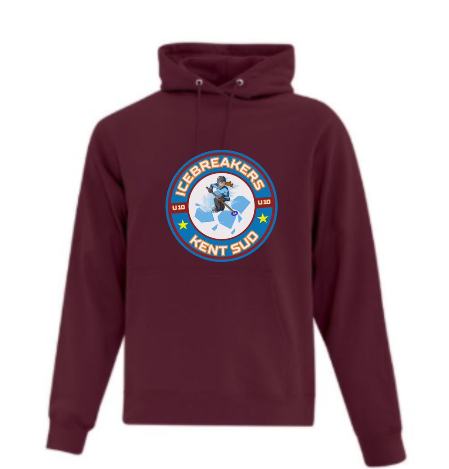 Chandail à capuchon adulte Icebreakers (logo 168)