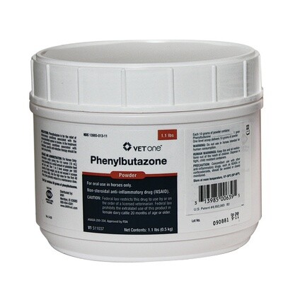 Bute (Phenylbutazone) Powder 1.1lb Jar