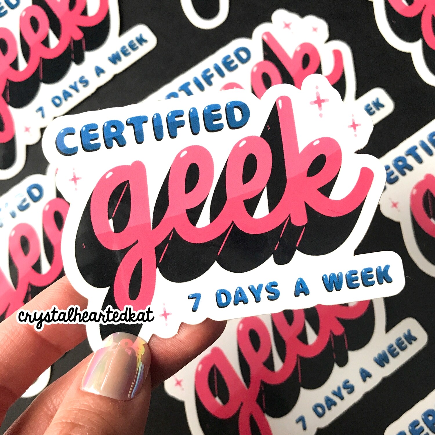 Certified Geek Sticker