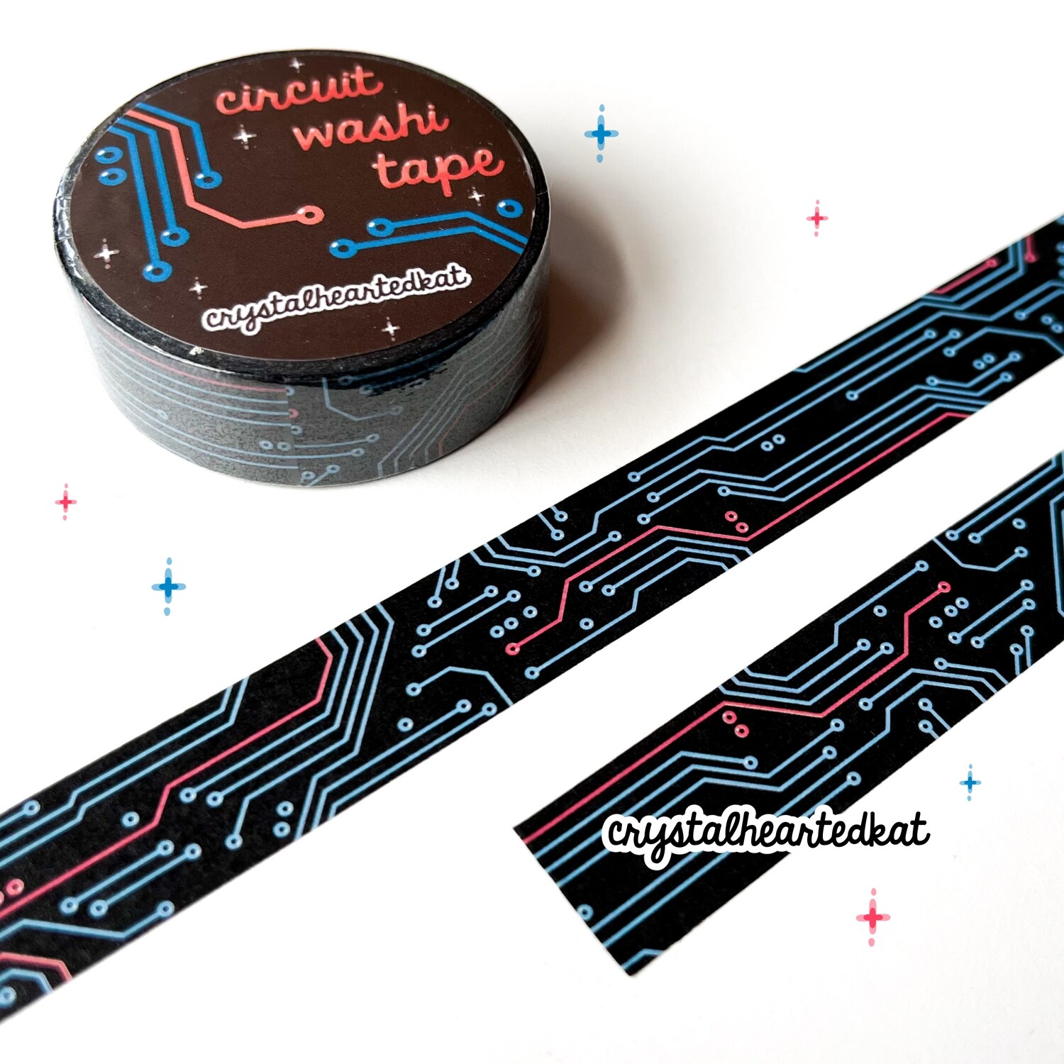 Circuit Pattern Washi Tape