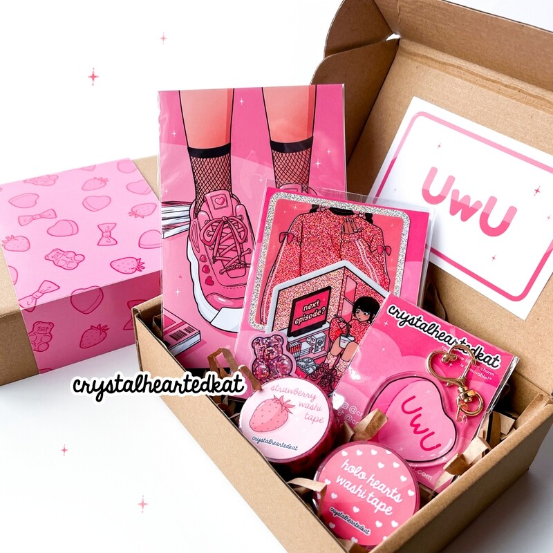 Pink UwU Gift Box Set