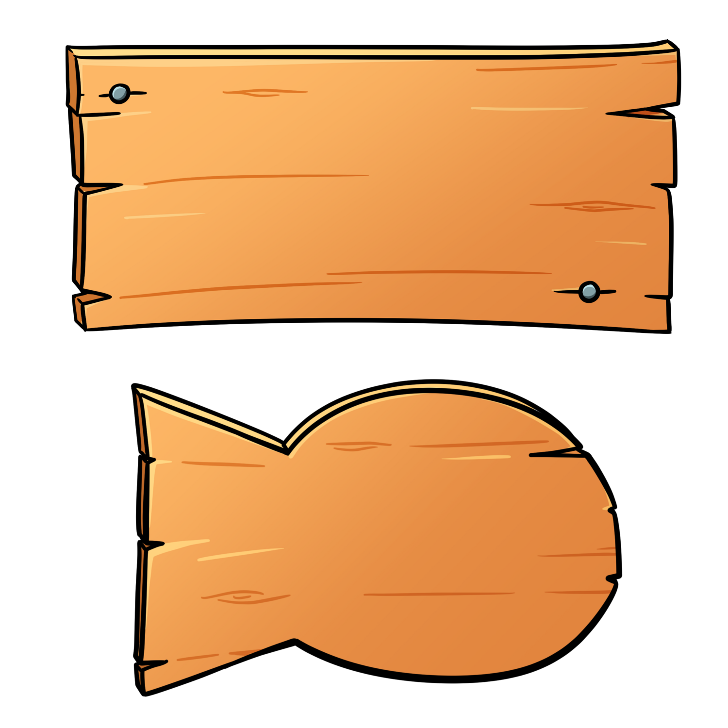 *DIGITAL ONLY* Printable Blank Wood Planks