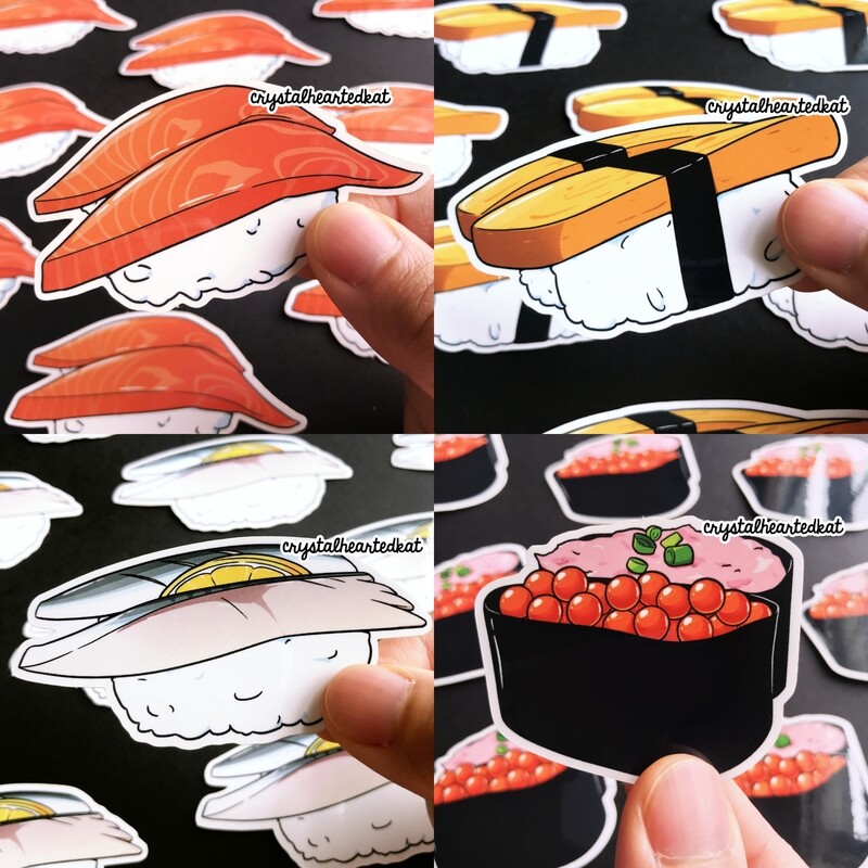 Sushi Vinyl Stickers *2020 version*
