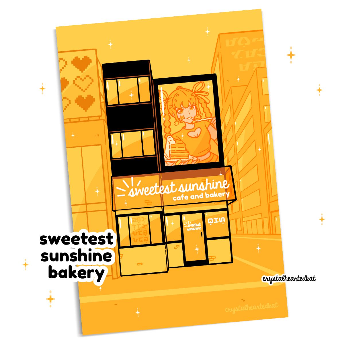 Sweetest Sunshine Cafe &amp; Bakery Small Print