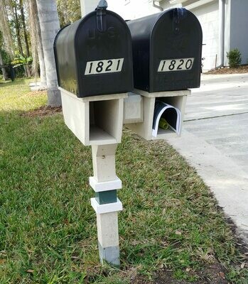 Double Eagle Harbor Mailbox Post Replacement