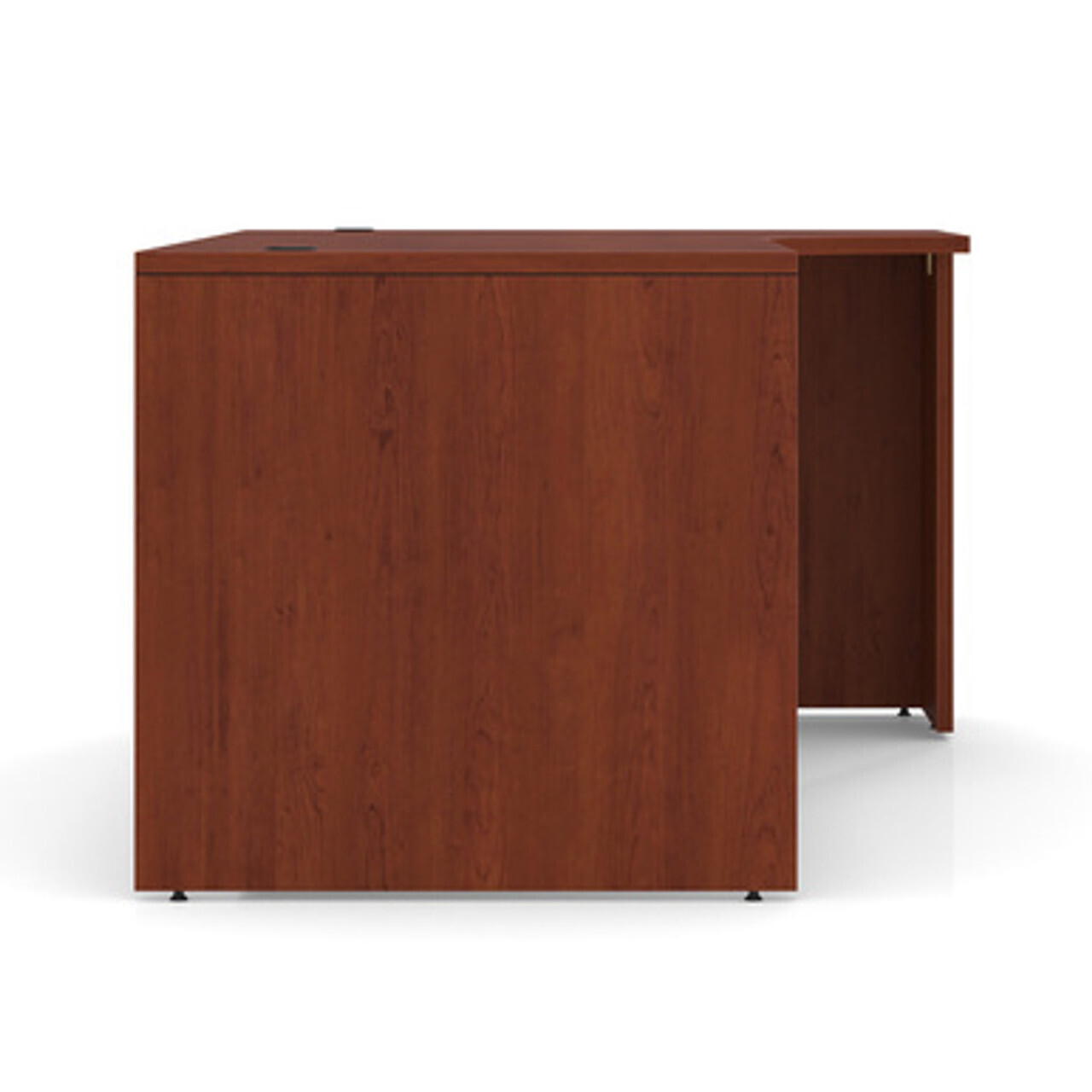Cherry Straight Front Desk with L or R Corner Ext