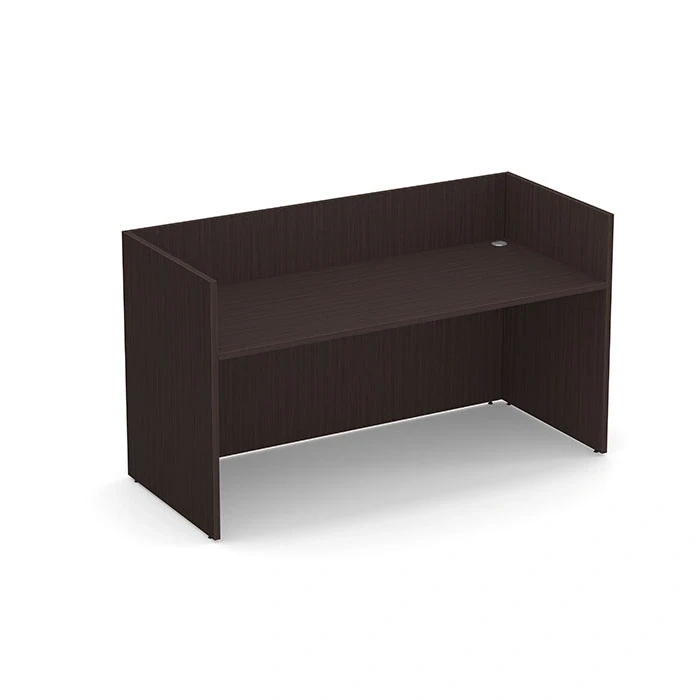 Mocha Reception Desk Shell