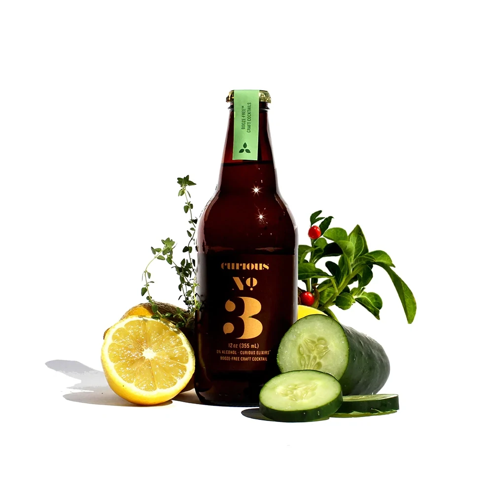 Curious Elixir No. 3 Booze-Free Cocktails