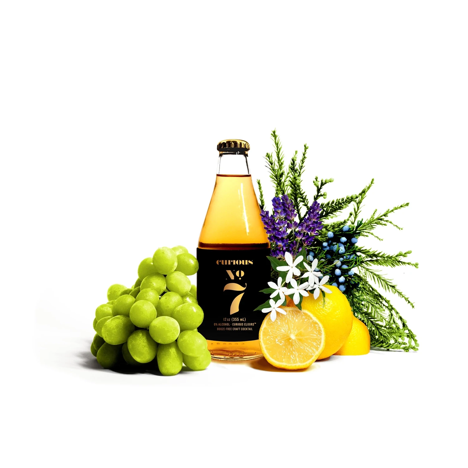Curious No. 7 Booze-Free Cocktails (limited release)