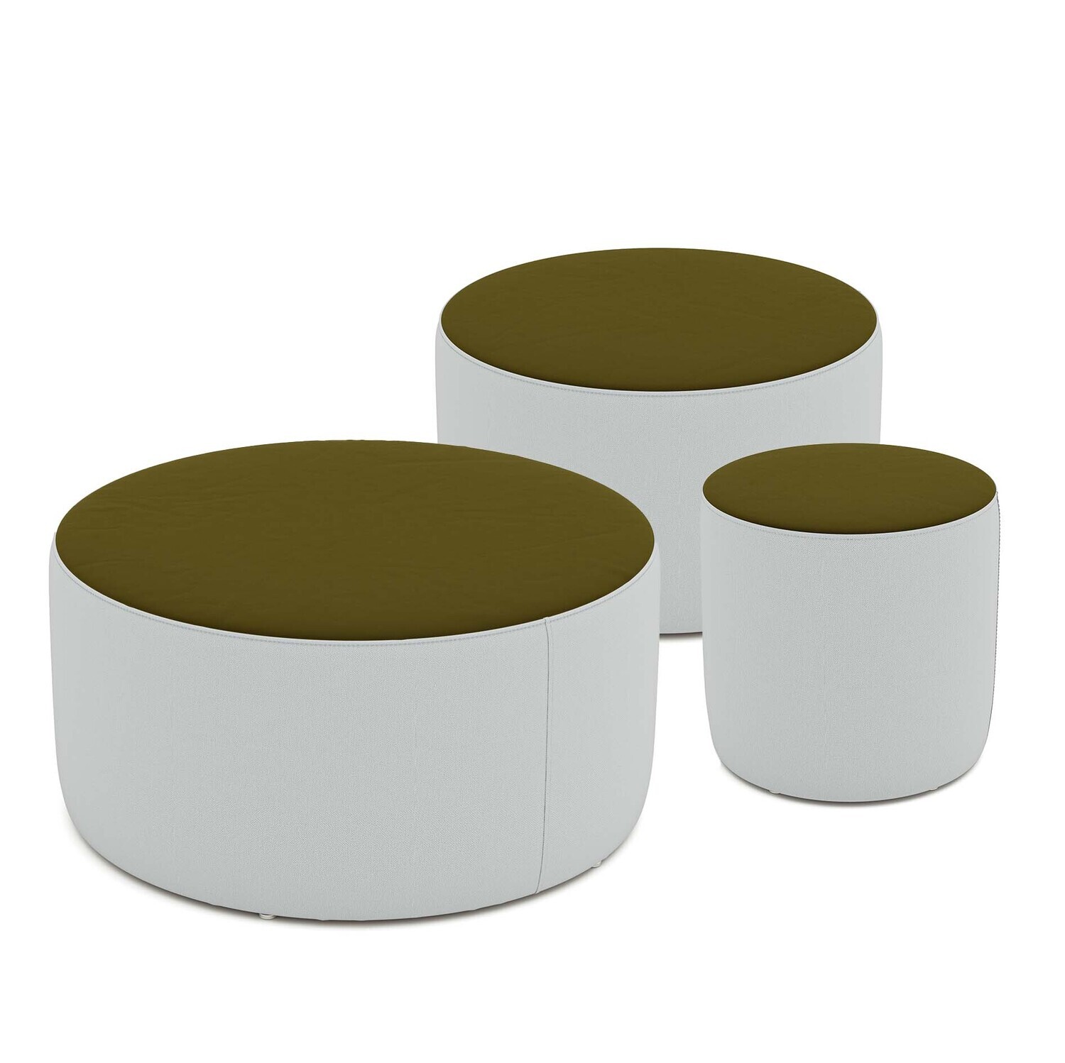 Round Ottomans