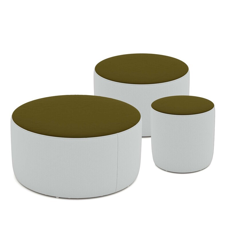Round Ottomans