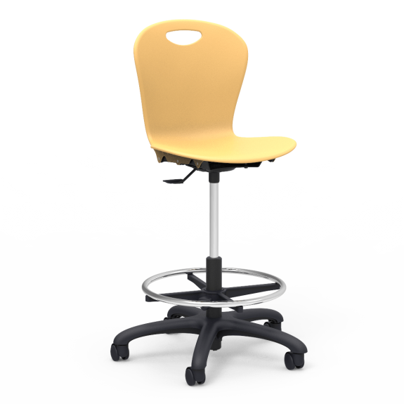 ZUMA Adjustable Height Lab Stool