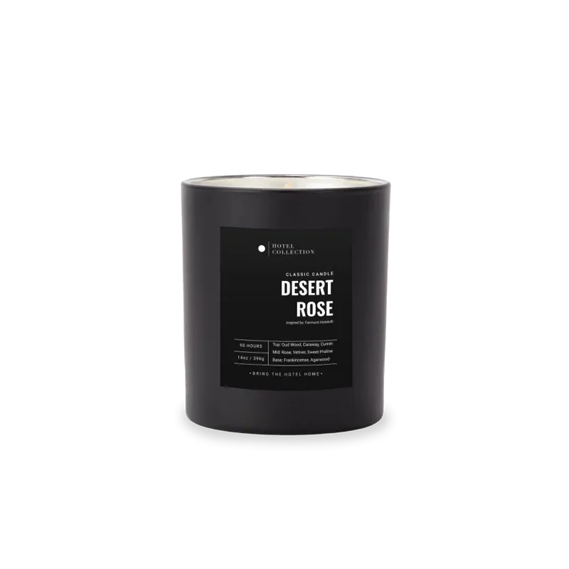 Classic Desert Rose Candle