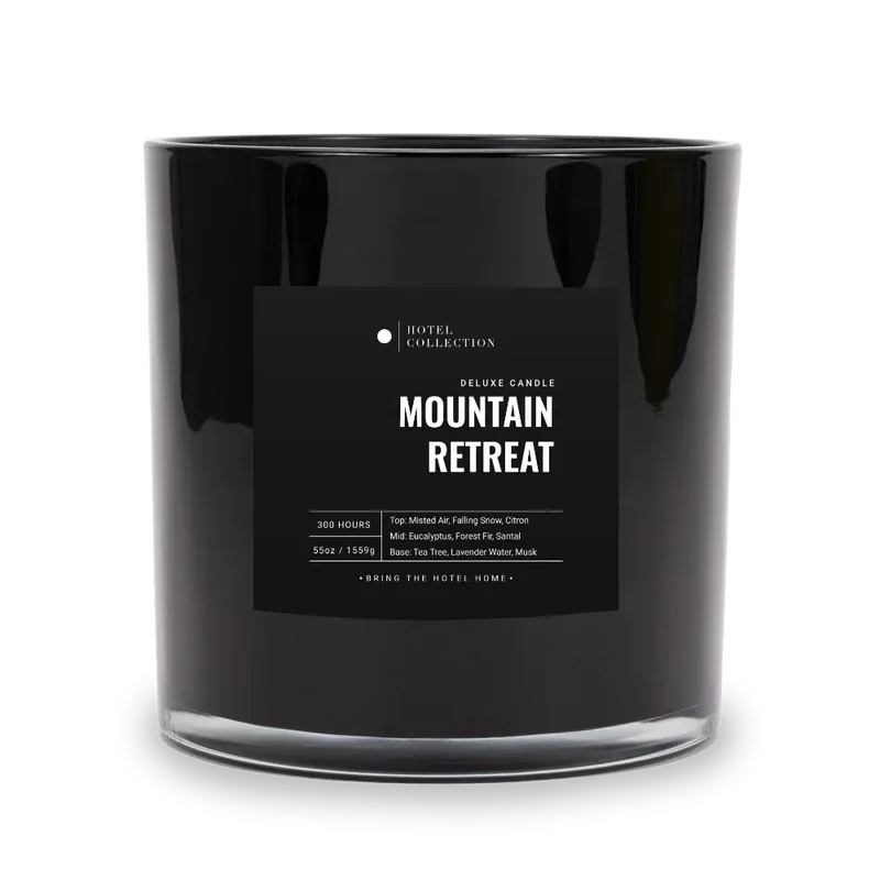 Deluxe Mountain Retreat  Candle