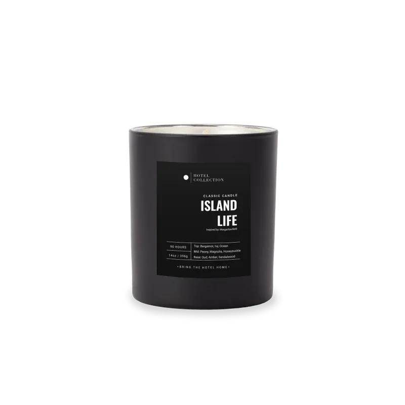Classic island Life Candle