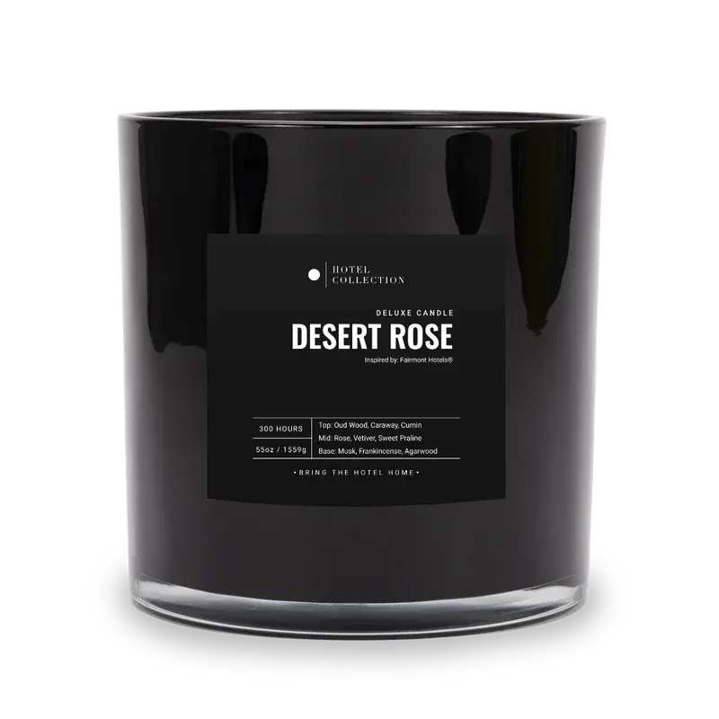 Deluxe Desert Rose Candle