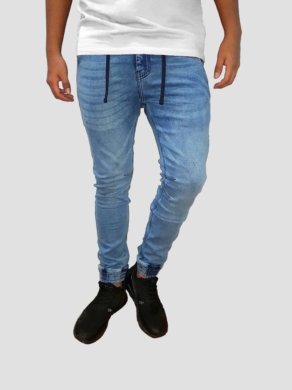 Jogger French Terry Hombre Celeste