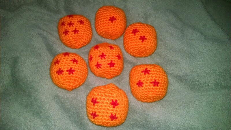 7 Dragonballs Hacky Sacks