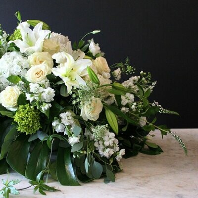 Casket Spray (White)