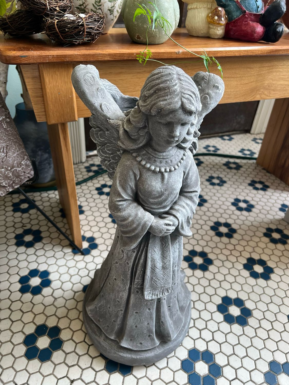 Angel Cement Statue