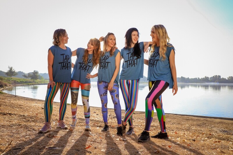 Teal Tap That Graphic Tee