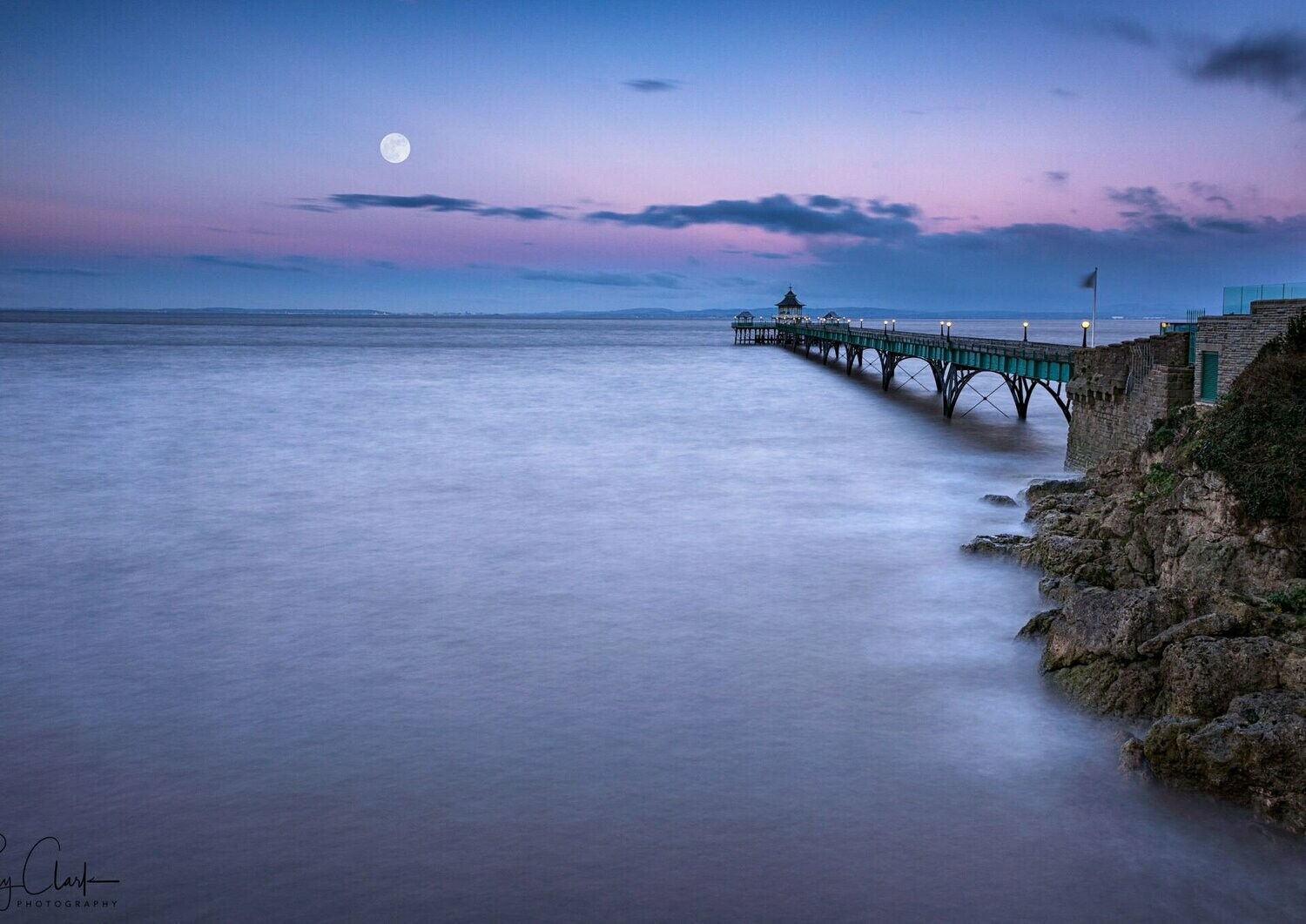 January Sunrise with a Full Moon  - Available Options Below