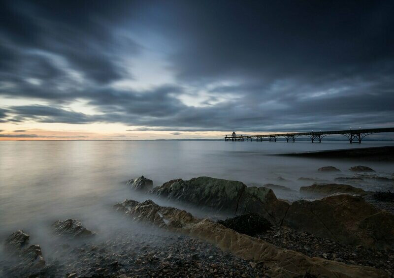 Stormy Winter Sunset  - Available Options Below
