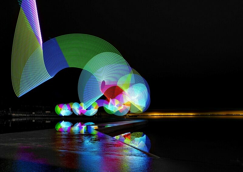 Light Stick at the Lake II - Available Options Below