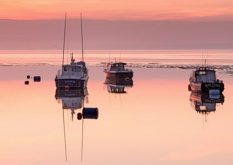 Calm Pastel Sunset - Available Options Below